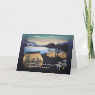 Carte Tentes Pastel au coucher du soleil Sons Inspiratio