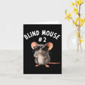 Carte Tenue de groupe assortie #2 sur 3 - Trois souris a (Fleur jaune)