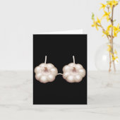 Carte Tenue de poitrine à l'ail Drôle de costume d'Hallo (Fleur jaune)