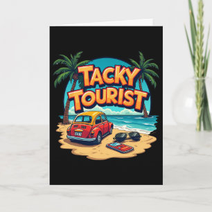 Carte Tenue de touriste ringarde de vacances Costume déj