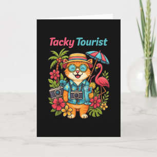 Carte Tenue de touriste ringarde de vacances Costume déj