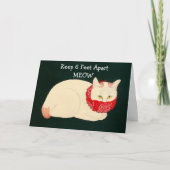 Carte Tenue En Chat 6 Pieds Éparpillés (Devant)