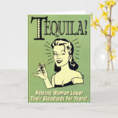 Carte Tequila (Fleur jaune)