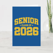 Carte Terminale 2026 Or Diplômé Gras Minimal (Devant)