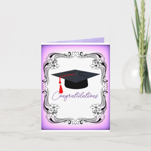 Carte Terminer le diplôme  (Devant)