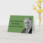 Carte Terminer Le Nouvel Accord Vert De L'Emploi (Fleur jaune)