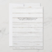 Carte Terracotta Pampas Mariage Tropical Grass (Dos)