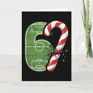 Carte Terrain de football Candy Cane 67 Fissuré Drôle de