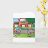 Carte Terrain de jeu scolaire (Fleur jaune)