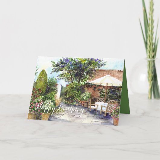 Carte Terrasse du Manoir (Devant)