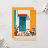 Carte Terrasse méditerranéenne Bliss (Devant/Arrière en situation)