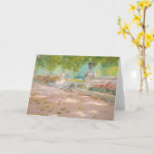 Carte Terrasse, Prospect Park | William Merritt Chase (Fleur jaune)