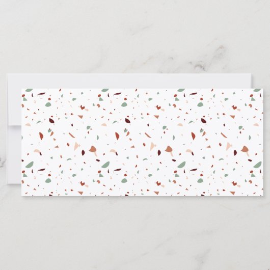 Carte Terrazzo & Signature Script Certificat cadeau (Dos)