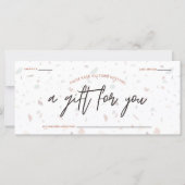 Carte Terrazzo & Signature Script Certificat cadeau (Devant)