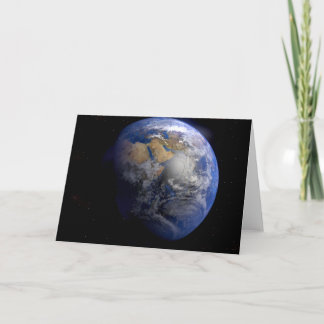 Carte Terre bleue depuis l'espace Inspirant