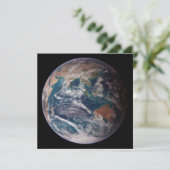 Carte Terre de marbre bleu (hémisphère oriental) (Debout devant)