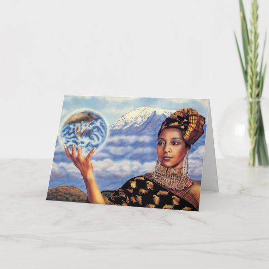 Carte Terre mère par Lisa Iris (Devant)