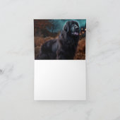 Carte Terre-Neuve Halloween (Intérieur)