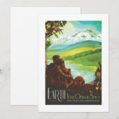 Carte Terre | Visions de l'avenir de la NASA (Devant / Derrière)