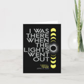 Carte Terrell Texas Total Solar Eclipse 2024 (Devant)