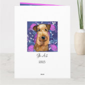 CARTE TERRIER AIRDALÉ        (Dos)