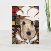 CARTE TERRIER AIREDALE (Devant)