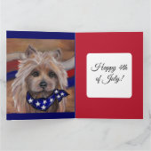 CARTE TERRIER AUSTRALIEN (Intérieur)