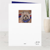 CARTE TERRIER AUSTRALIEN (Dos)