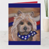 CARTE TERRIER AUSTRALIEN (Devant)