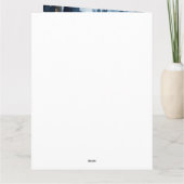 Carte Terrier Australien Halloween avec citrouilles effr (Dos)