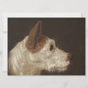 Carte Terrier Dog's Head (par James Ward)