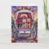 Carte Terrier Écossais Saint-Valentin (Devant)