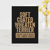 Carte Terrier roux (Fleur jaune)