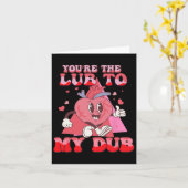 Carte T'es le lubrifiant à mon infirmière de CVC Dub Cvi (Fleur jaune)