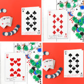 Carte T'es mon dix parfait 10 de pique valentin