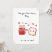 Carte T'es mon truc !" – Saint-Valentin mignonne et drôl (Devant/Arrière en situation)