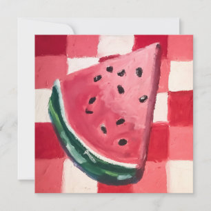 Carte T'es un amour de pastèque