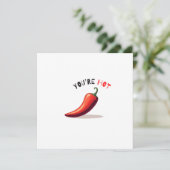 Carte T'es Verre à Shot Chilli Chaud (Debout devant)
