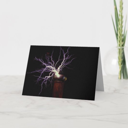 Carte Tesla coil arcing (Devant)