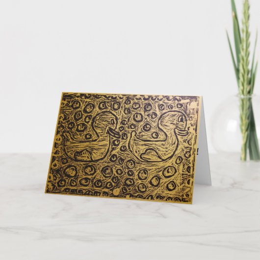 Carte Test jaune de laboratoire de Little Corey Imprimer (Devant)