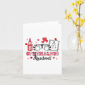 Carte Test oculaire instantané Gles coeurs Saint-Valenti (Fleur jaune)