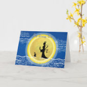 Carte Tet Trung Thu, Vietnamien de festival de (Fleur jaune)