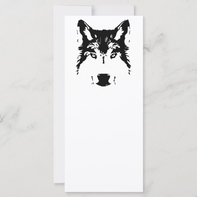 Carte Tête de loup (Devant)