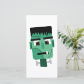 Carte Tête de monstre de Frankenstein (Debout devant)