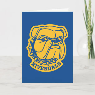 Carte Tête de Riverdale Bulldog