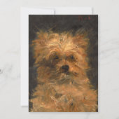 Carte Tête du Chien ‘Bob’ | Édouard Manet (Devant)