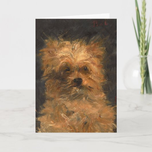 Carte Tête du Chien ‘Bob’ | Édouard Manet (Devant)