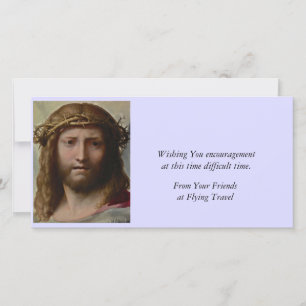 Carte Tête du Christ Correggio