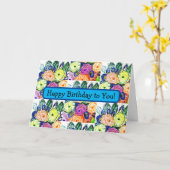 Carte Tétradique (Fleur jaune)