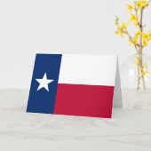 Carte Texan Flag, Flag of Texas (Fleur jaune)